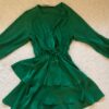 Robe verte Zara