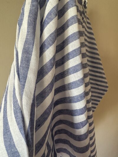 Top à rayures en lin seconde main