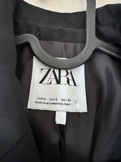 Blazer noir Zara